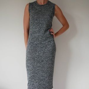 Heathered Midi Dress
